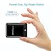 Oripow Spark E3 10050mAh Portable Charger, One of the Smallest and Lightest 10000mAh Power Banks(in Credit Card Size), Compact External Battery with 2 USB Outputs for iPhone, Samsung Galaxy and More