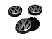 INNO VW Caddy EOS Golf Jetta Passat CC Phaeton Scirocco Sharan Tiguan Touran Transporter Hubcap Wheel Center Caps 3B7601171 3B7 601 171 (Set of 4 Pieces)
