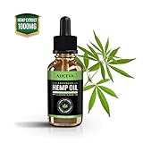 Hemp Oil for Pain & Anxiety Relief - 250mg Full Spectrum Organic Hemp Drops - Natural Hemp Oils for Better Sleep, Mood & Stress - Pure Hemp Extract - Zero THC CBD Cannabidiol - Mint Flavor