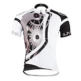 Paladin Men's Mechanical Pattern Bike Shirt Short Sleeve Cycling Jersey