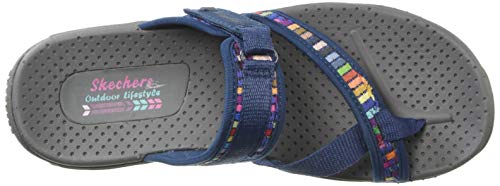 Skechers-Womens-Reggae-Mad-Swag-Toe-Thong-Woven-Sandal