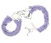 Fuzzy Furry Handcuffs with Keys - One Pack, Colors May Vary, One Size