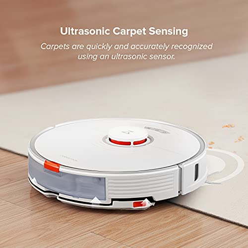 roborock S7+ Robot Vacuum and Sonic Mop with SelfEmpty Dock, Stores up