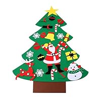 ditional Oversized DIY Felt Cloth Detachable Christmas Tree Pendant Decoration, for Children New Year Handmade New Year Door Wall Hanging Decorations Remarkable