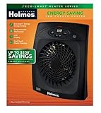 Holmes Energy Saving Fan-Forced Heater with Eco-Smart Technology - Black
