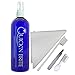Jewelry Cleaner Kit ; 16 oz - Ring and Jewelry Cleaner Solution; Best for Diamonds, Silver, Gold, Costume and More, Includes Free Cleaning Cloth and Brushes;