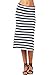 82 Days Women'S Rayon Span Various Print Mid-Calf Maxi Skirt - Print
