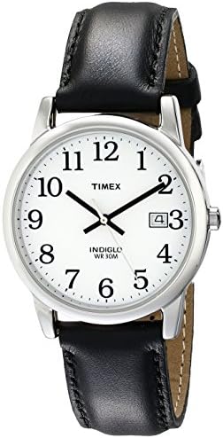 Timex Males’s Simple Reader Date Leather-based Strap Watch