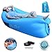 BinDor Inflatable Air Lounger Sofa Air Chair Hammock Bag Couch Lazy Bed Waterproof Pool Float for Travelling, Camping, Hiking,Pool, Beach Parties (Blue)