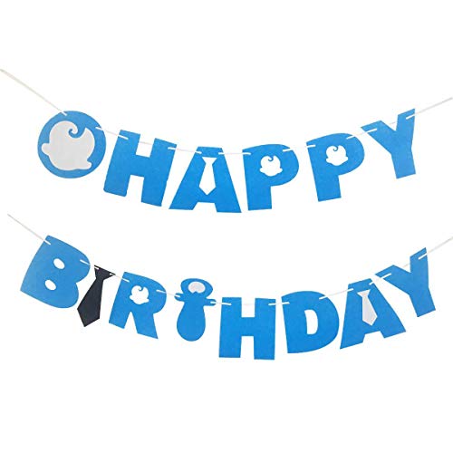 Toxyu Boss Baby Happy Birthday Banner Baby Boss Cake Topper Baby Shower Supplies Boss Baby Theme Party Supplies Decorations Pricepulse