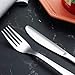 Ferfil 20-Piece Flatrware Set, Silverware Stainless Steel Cutlery Set/Cutlery/Tableware Set Service for 4, Include Knife/Fork/Spoon, Mirror Polished, Dishwasher Safe