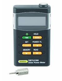 General Tools DBTU1300 digital Btu medidor de potencia solar