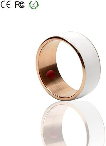 Smart Ring,COOSO R3F Newest Magic Smart Ring Universal For All Android Windows NFC Cellphone Mobile Phones.White,Size 9(one year free warranty)