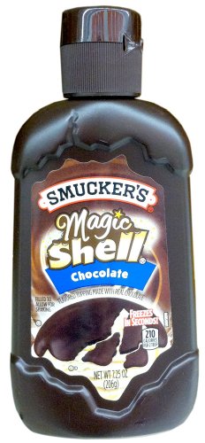 Smucker's Magic Shell CHOCOLATE Flavored Topping 7.25oz (5 Pack)