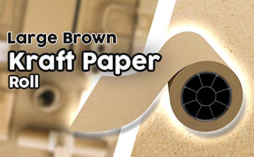 6 Brown+Jumbo+Kraft+Paper+Roll