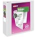 Avery Durable View 3 Ring Binder, 4 Inch EZD Rings, 1 White Binder (09801)