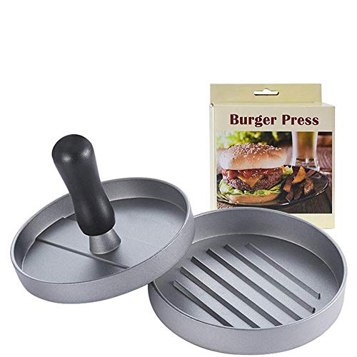 Hamburger Mold,JDgoods Hamburger Patties Press Type Hamburger Mold Hamburger Meat Pie Maker Meat Mince Meat Pie BBQ - Thumbnail 3