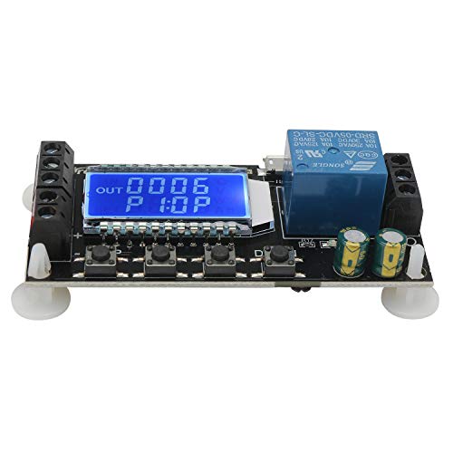 Time Delay Relay, DROK Timer Delay Controller Module DC 5V 12V 24V