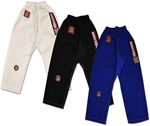 Kids Hybrid Flex Panel Gi BJJ Pant - Great for jiu Jitsu, Krav MAGA, Martial Arts and Kick Boxing