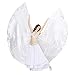Dance Fairy Belly Dance Silk-Like Isis Wings with Sticks