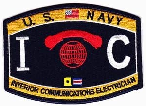 US Navy Interior Communications Electrician IC Patch