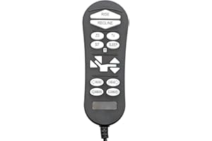 ZK3200-HC 5 Pin Lift Chair Remote Only Fit for 4 Motors Golden and Ultra Comfort Chairs with 16 Button Remote (Include SIT or