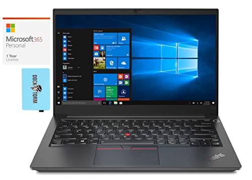 Lenovo ThinkPad E14 Gen 3 Home & Business Laptop (AMD Ryzen 7 5700U 8-Core, 8GB RAM, 512GB PCIe SSD, AMD Radeon, 14.0