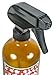 16oz NatureO Amber Empty Glass Spray Bottle – Essential Oil Bottles for Aromatherapy, Cleaning and EO mixtures - Trigger Sprayer w/ Mist and Stream Nozzle Settings – Design Package – Cute LABEL