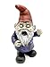 FICITI Zombie The Walking Dead Gnome Garden Statue Sculpture Scary Halloween Decoration - Resin, 10 Inches