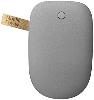 Enligten Stone Power Bank Portable Charging Battery compatible with Samsung Galaxy S8, S8+, S7, Edge, Note 5, LG G6, iPhone 7, 7 Plus, SE, 6S and more (Grey)