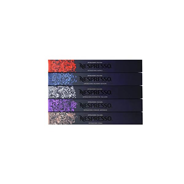 Nespresso OriginalLine: Variety Strong Mix, 50 Kapseln. – Bild 3
