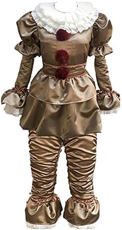 Julymoda Scary Movie It Chapter Two Pennywise Clown Cosplay Costume for Kids