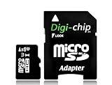 Digi-Chip 16GB Micro-SD Memory Card UHS-1 Class 10. Made with Samsung high speed memory chips. For LG Tribute, LG G Flex 2, LG L Prime, LG G2 Lite, LG F60 cell phones