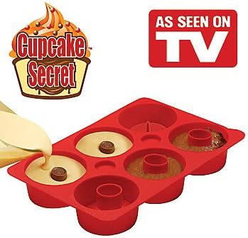 Cupcake Secret - As Seen On TV - Unique Non-stick Silicone Pan for Baking