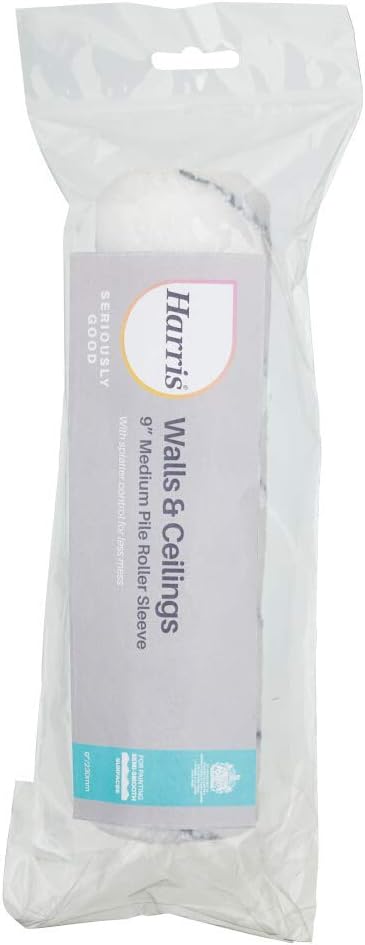 Harris Seriously Good 9in Replacement Roller Sleeve for Walls & Ceilings