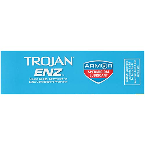 TROJAN ENZ Armor Spermicidal Lubricated Condoms - 12 Count (Packaging May  Vary) in Kenya