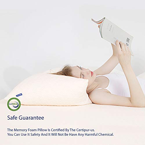 해외구매대행 Veook Shredded Memory Foam Adjustable Pillows For