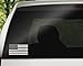 Classic Biker Gear Ghosted Subdued American Flags Tactical Military Flag USA Decal 3