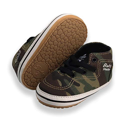 RVROVIC Baby Boys Girls Shoes Canvas Toddler Sneakers Anti-Slip