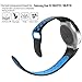 HMJ Band Soft Silicone Replacement Sport Wristband Strap with Adapter Connector Compatiable for Samsung Gear S2 (SM-R720 / SM-R730 ONLY) Smart Watch(NOT FIT S2 Classic (SM-R732 & SM-R735 & Gear Fit2)