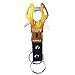 Ezyoutdoor 10 pcs Tiger Hook Lock Carabiner Clip Hiking Climbing Tool Keyring Keychain Ring, Hook Lock with Keyring Keychain Ring for Climb Clip