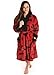 Classic Moose LazyOne Ultra-Cozy Bathrobes for Women, Animal, Cabin (S/M)