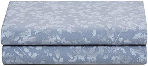 Calvin Klein Home Watercolor Peonies Twill Fern Fitted Sheet, King