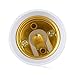 Onite 6x E11 to E26 E27 Socket Adapter, Convert your E26 E27 Bulb Base to fit E11 Standard Screw Socket, Package of 6