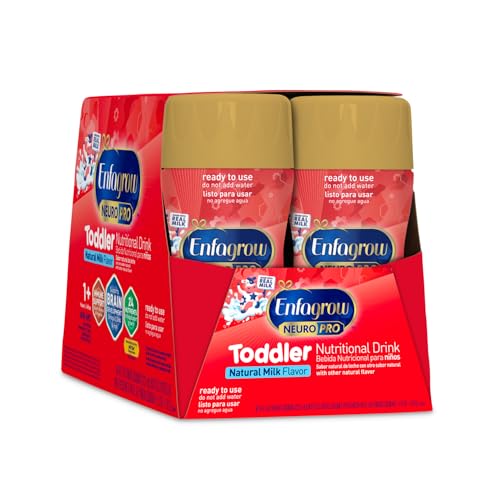 ENFAGROW NEUROPRO TODDLER NUTRITIONAL DRINK, TRY OUR BRAIN-SUPPORTING TRIO, READY TO USE, 8 FL OZ (6 BOTTLES)