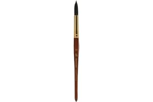 Princeton Neptune Paintbrush, Size 14, Dark Wood