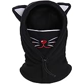 Kids Winter Warm Windproof Balaclava Hat Boys Girls Ski Riding Face Mask Fleece Neck Warmer