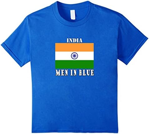 Kids India national cricket T-shirt | Men in Blue 4 Royal Blue