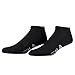 Fila Mens No Show Socks 6 Pack - Mens Socks - Athletic No Show Mens Low Cut Style (Black&White 13-15)