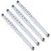 4-Pack HobbyPark Aluminum Front & Rear Links Linkage Rod for AXIAL SCX10 (12.3